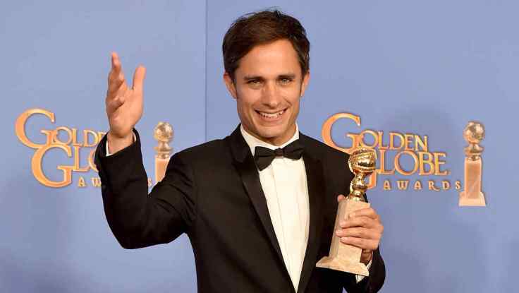 BEVERLY HILLS, CA - JANUARY 10: Actor Gael Garcia Bernal, winner of Best Performance in a Television Series - Musical or Comedy for 'Mozart in the Jungle,' poses in the press room during the 73rd Annual Golden Globe Awards held at the Beverly Hilton Hotel on January 10, 2016 in Beverly Hills, California. (Photo by Kevin Winter/Getty Images)