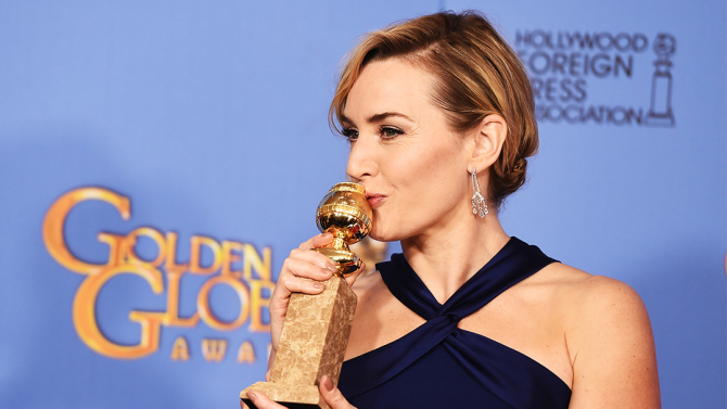 Mandatory Credit: Photo by Buckner/Variety/REX/Shutterstock (5528315b) Kate Winslet 73rd Annual Golden Globe Awards, Press Room, Los Angeles, America - 10 Jan 2016